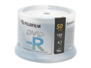 FUJIFILM 4.7GB 16X DVD-R 50 Packs Disc Model 25303151 FUJIFILM 4.7GB 16X DVD-R 50 Packs Disc Model 25303151