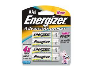 Energizer EA91BP-8 8-pack AA Lithium Batteries Energizer EA91BP-8 8-pack AA Lithium Batteries