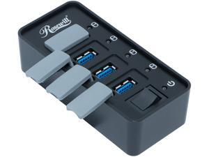 Rosewill RHB-210 USB 3.0 4 Ports Hub with Anti-dust Design Rosewill RHB-210 USB 3.0 4 Ports Hub with Anti-dust Design