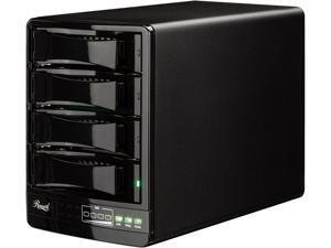 SATA III-to-USB 3.0 & eSATA 4-Bay 2.5” or 3.5” Hard Drive Aluminum Enclosure with Removable Fan - up to 20 TB - from Rosewill SATA III-to-USB 3.0 & eSATA 4-Bay 2.5” or 3.5” Hard Drive Aluminum Enclosure with Removable Fan - up to 20 TB - from Rosewill