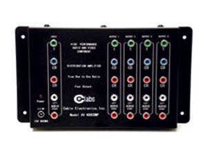C2G 41065 4-Output Component Video + Audio Distribution Amplifier C2G 41065 4-Output Component Video + Audio Distribution Amplifier