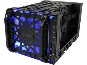 ICY DOCK MB174U3S-4SB 3.5" Black SATA I/II/III USB 3.0 & eSATA Black Vortex 4 Bay USB 3.0 & eSATA External HDD Enclosure ICY DOCK MB174U3S-4SB 3.5" Black SATA I/II/III USB 3.0 & eSATA Black Vortex 4 Bay USB 3.0 & eSATA External HDD Enclosure