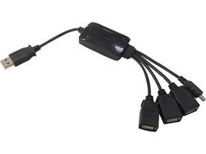 inland 08818 4-Port USB Cable Hub (Black) inland 08818 4-Port USB Cable Hub (Black)