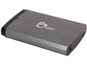 SIIG JU-SA0H11-S1 2.5" Dark Silver/Black IDE / SATA USB 3.0 External Enclosure SIIG JU-SA0H11-S1 2.5" Dark Silver/Black IDE / SATA USB 3.0 External Enclosure