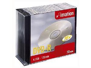 imation 4.7GB 16X DVD-R 10 Packs Disc Model 17619 imation 4.7GB 16X DVD-R 10 Packs Disc Model 17619
