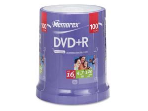 memorex 4.7GB 16X DVD-R 100 Packs Disc memorex 4.7GB 16X DVD-R 100 Packs Disc
