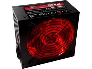 PC Power & Cooling Fatal1ty Gaming Series OCZ550FTY 550 Watt (550W) 80 Plus Semi-Modular Active PFC ATX PC Power Supply Performance Grade PC Power & Cooling Fatal1ty Gaming Series OCZ550FTY 550 Watt (550W) 80 Plus Semi-Modular Active PFC ATX PC Power Supply Performance Grade