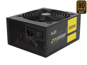 PC Power & Cooling ZT Series OCZ-ZT550W 550 Watt (550W) 80 Plus Bronze Fully-Modular Active PFC ATX PC Power Supply Performance Grade PC Power & Cooling ZT Series OCZ-ZT550W 550 Watt (550W) 80 Plus Bronze Fully-Modular Active PFC ATX PC Power Supply Performance Grade