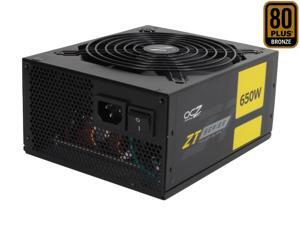 PC Power & Cooling ZT Series OCZ-ZT650W 650 Watt (650W) 80 Plus Bronze Fully-Modular Active PFC ATX PC Power Supply Performance Grade PC Power & Cooling ZT Series OCZ-ZT650W 650 Watt (650W) 80 Plus Bronze Fully-Modular Active PFC ATX PC Power Supply Performance Grade