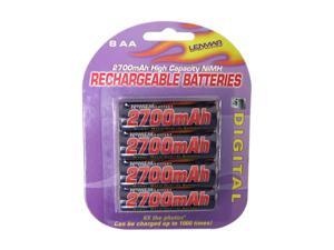 LENMAR PRO827 8-pack 2700mAh AA Ni-MH Rechargeable Batteries LENMAR PRO827 8-pack 2700mAh AA Ni-MH Rechargeable Batteries