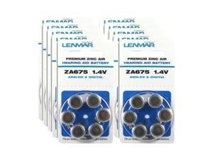 LENMAR HZA675-60 60 PK 650 mAh Hearing Aid Battery LENMAR HZA675-60 60 PK 650 mAh Hearing Aid Battery