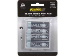 POWEREX MHRAAI4 4-pack 2400mAh AA IMEDION Pre-Charged and Ready-to-use Rechargeable Batteries POWEREX MHRAAI4 4-pack 2400mAh AA IMEDION Pre-Charged and Ready-to-use Rechargeable Batteries
