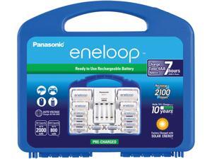 Panasonic KJ17MCC82A Eneloop Power Pack for 8AA, 2AAA, 2 C Spacers, 2 D Spacers, Advanced Individual Battery Charger Panasonic KJ17MCC82A Eneloop Power Pack for 8AA, 2AAA, 2 C Spacers, 2 D Spacers, Advanced Individual Battery Charger