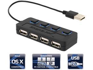 Sabrent 4-PORT USB 2.0 HUB with Power Switches Sabrent 4-PORT USB 2.0 HUB with Power Switches