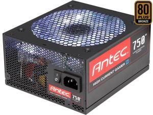 Antec HCG M HCG-750M 750W ATX12V SLI Ready CrossFire Certified 80 PLUS BRONZE Certified Modular Active PFC Power Supply Antec HCG M HCG-750M 750W ATX12V SLI Ready CrossFire Certified 80 PLUS BRONZE Certified Modular Active PFC Power Supply