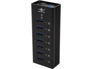 Vantec UGT-AH700U3 7-Port USB 3.0 Aluminum Hub w/ Power Adapter Vantec UGT-AH700U3 7-Port USB 3.0 Aluminum Hub w/ Power Adapter