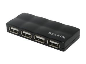 BELKIN F5U404PBLK USB 2.0 4-Port Mobile Hub BELKIN F5U404PBLK USB 2.0 4-Port Mobile Hub