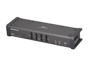 IOGEAR GCS1104 4-Port USB DVI KVMP Switch with Audio and Cables IOGEAR GCS1104 4-Port USB DVI KVMP Switch with Audio and Cables