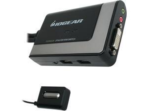 IOGEAR GCS932UB 2-Port USB DVI KVM with Audio and Mic. IOGEAR GCS932UB 2-Port USB DVI KVM with Audio and Mic.