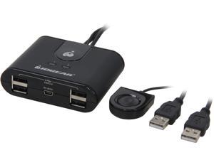 IOGEAR GUS402 2x4 USB 2.0 Peripheral Sharing Switch IOGEAR GUS402 2x4 USB 2.0 Peripheral Sharing Switch