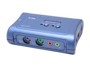 TRENDnet TK-208K 2-Port PS/2 KVM Switch Kit w/ Audio TRENDnet TK-208K 2-Port PS/2 KVM Switch Kit w/ Audio