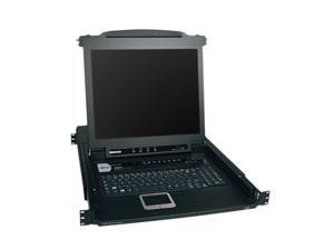 TRIPP LITE B020-008-17 8-Port NetDirector 1U Rackmount Console KVM Switch w/17" LCD TRIPP LITE B020-008-17 8-Port NetDirector 1U Rackmount Console KVM Switch w/17" LCD