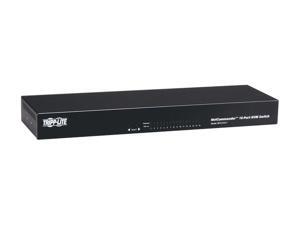 Tripp Lite 16-Port Cat5 KVM Switch 1U Rack-Mount (B072-016-1) Tripp Lite 16-Port Cat5 KVM Switch 1U Rack-Mount (B072-016-1)