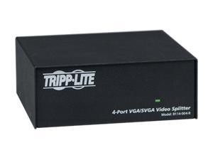Tripp Lite VGA/SVGA 350MHz Video Splitter - 4 Port (HD15 M/4xF) B114-004-R B114-004-R Tripp Lite VGA/SVGA 350MHz Video Splitter - 4 Port (HD15 M/4xF) B114-004-R B114-004-R