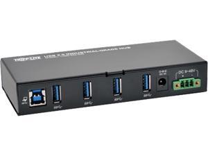 TRIPP.LITE U360-004-IND 4-Port Industrial USB 3.0 SuperSpeed Hub 15KV ESD Immunity Metal TRIPP.LITE U360-004-IND 4-Port Industrial USB 3.0 SuperSpeed Hub 15KV ESD Immunity Metal