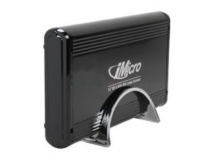 iMicro IMBS35G-BK 3.5" Black IDE / SATA USB 2.0 External Enclosure iMicro IMBS35G-BK 3.5" Black IDE / SATA USB 2.0 External Enclosure