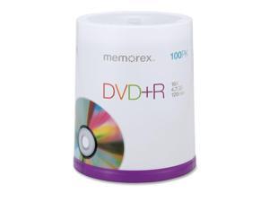 memorex 4.7GB 16X DVD+R 100 Packs Disc Model 05621 memorex 4.7GB 16X DVD+R 100 Packs Disc Model 05621