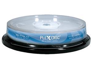 PlexDisc 50GB 6X BD-R DL White Inkjet Hub Printable 10 Packs Disc Model 645-212 PlexDisc 50GB 6X BD-R DL White Inkjet Hub Printable 10 Packs Disc Model 645-212