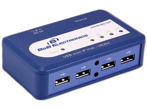 B&B USB Over Ethernet Server, 4 Port B&B USB Over Ethernet Server, 4 Port