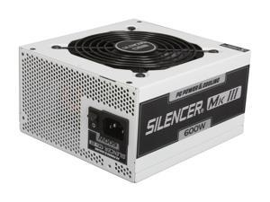 PC Power & Cooling Silencer Series PPCMK3S600 600 Watt (600W) 80 Plus Bronze Semi-Modular Active PFC ATX PC Power Supply Industrial Grade PC Power & Cooling Silencer Series PPCMK3S600 600 Watt (600W) 80 Plus Bronze Semi-Modular Active PFC ATX PC Power Supply Industrial Grade