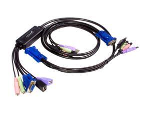 StarTech SV215MICUSBA 2 Port USB VGA KVM Switch with Audio StarTech SV215MICUSBA 2 Port USB VGA KVM Switch with Audio