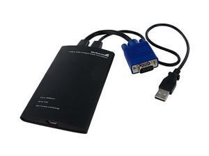 StarTech NOTECONS01 KVM Console to USB 2.0 Portable Laptop Crash Cart Adapter StarTech NOTECONS01 KVM Console to USB 2.0 Portable Laptop Crash Cart Adapter