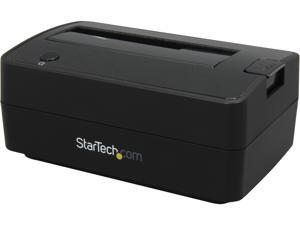 StarTech SATDOCKU3S 2.5" & 3.5" Black SATA Hard Drive Docking Station for 2.5/3.5 HDD StarTech SATDOCKU3S 2.5" & 3.5" Black SATA Hard Drive Docking Station for 2.5/3.5 HDD