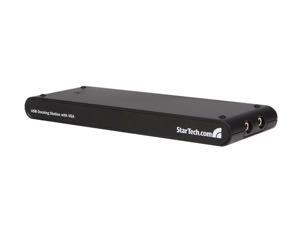 StarTech USBVGADOCK2 Universal Laptop USB Docking Station with VGA Audio Ethernet StarTech USBVGADOCK2 Universal Laptop USB Docking Station with VGA Audio Ethernet