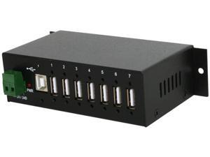 StarTech ST7200USBM Mountable Rugged Industrial 7 Port USB Hub StarTech ST7200USBM Mountable Rugged Industrial 7 Port USB Hub
