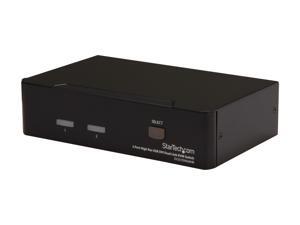 StarTech SV231DVIUAHR 2 Port High Resolution USB DVI Dual Link KVM Switch with Audio StarTech SV231DVIUAHR 2 Port High Resolution USB DVI Dual Link KVM Switch with Audio