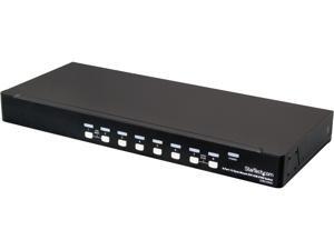 StarTech SV831DVIU 8 Port 1U Rackmount DVI USB KVM Switch StarTech SV831DVIU 8 Port 1U Rackmount DVI USB KVM Switch