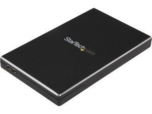 StarTech SAT2510BU32 2.5" Black SATA SuperSpeed SSD SATA Hard Drive Enclosure StarTech SAT2510BU32 2.5" Black SATA SuperSpeed SSD SATA Hard Drive Enclosure