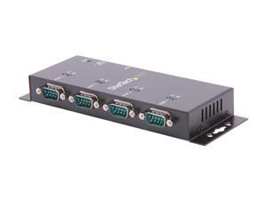 Startech ICUSB2324I 4 Port USB to DB9 RS232 Serial Adapter Hub – Industrial DIN Rail and Wall Mountable Startech ICUSB2324I 4 Port USB to DB9 RS232 Serial Adapter Hub – Industrial DIN Rail and Wall Mountable