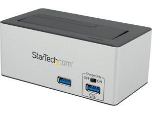 StarTech SDOCKU33HB 2.5" & 3.5" Black SATA Hard Drive Docking Station SSD / HDD with integrated Fast Charge USB Hub and UASP support StarTech SDOCKU33HB 2.5" & 3.5" Black SATA Hard Drive Docking Station SSD / HDD with integrated Fast Charge USB Hub and UASP support