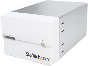 StarTech.com USB 3.0 eSATA Dual 3.5 SATA III Hard Drive RAID Enclosure with UASP and Fan (S3520WU33ER) StarTech.com USB 3.0 eSATA Dual 3.5 SATA III Hard Drive RAID Enclosure with UASP and Fan (S3520WU33ER)