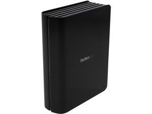 StarTech S3510BMU33B USB 3.0 to 3.5” SATA III Hard Drive Enclosure with Fan and Upright Design – SATA 6 Gbps & UASP Support StarTech S3510BMU33B USB 3.0 to 3.5” SATA III Hard Drive Enclosure with Fan and Upright Design – SATA 6 Gbps & UASP Support