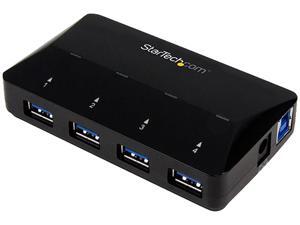 StarTech ST53004U1C 4-Port USB 3.0 Hub plus Dedicated Charging Port - 1 x 2.4A Port StarTech ST53004U1C 4-Port USB 3.0 Hub plus Dedicated Charging Port - 1 x 2.4A Port