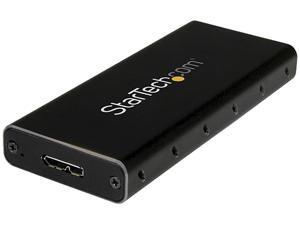 StarTech.com USB 3.1 Gen 2 (10Gbps) mSATA Drive Enclosure - Aluminum - Portable Data Storage for mSATA and mSATA Mini (Half-Size) StarTech.com USB 3.1 Gen 2 (10Gbps) mSATA Drive Enclosure - Aluminum - Portable Data Storage for mSATA and mSATA Mini (Half-Size)
