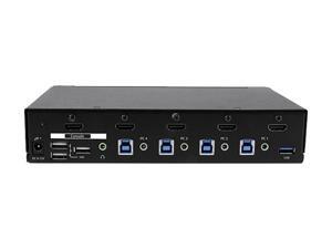 StarTech.com 4-Port HDMI KVM Switch - Built-in USB 3.0 Hub for Peripheral Devices - 1080p StarTech.com 4-Port HDMI KVM Switch - Built-in USB 3.0 Hub for Peripheral Devices - 1080p