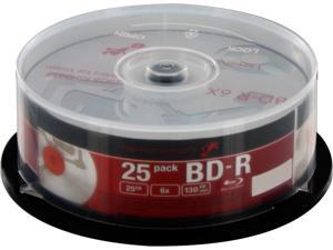 Mitsubishi 25GB BD-R 25 Packs Disc Model TM-BBDR25 Mitsubishi 25GB BD-R 25 Packs Disc Model TM-BBDR25